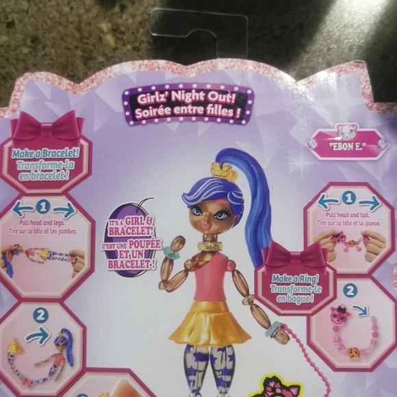 Twistys Girlz Girls Ebon E. Twisty Petz Pets Spin Master Series 2 Doll NWT New - Picture 7 of 16